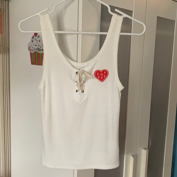 Hollister Tops - Hollister coffee tank